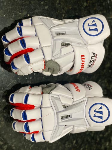 Used Player's Warrior 13" Burn XP Lacrosse Gloves