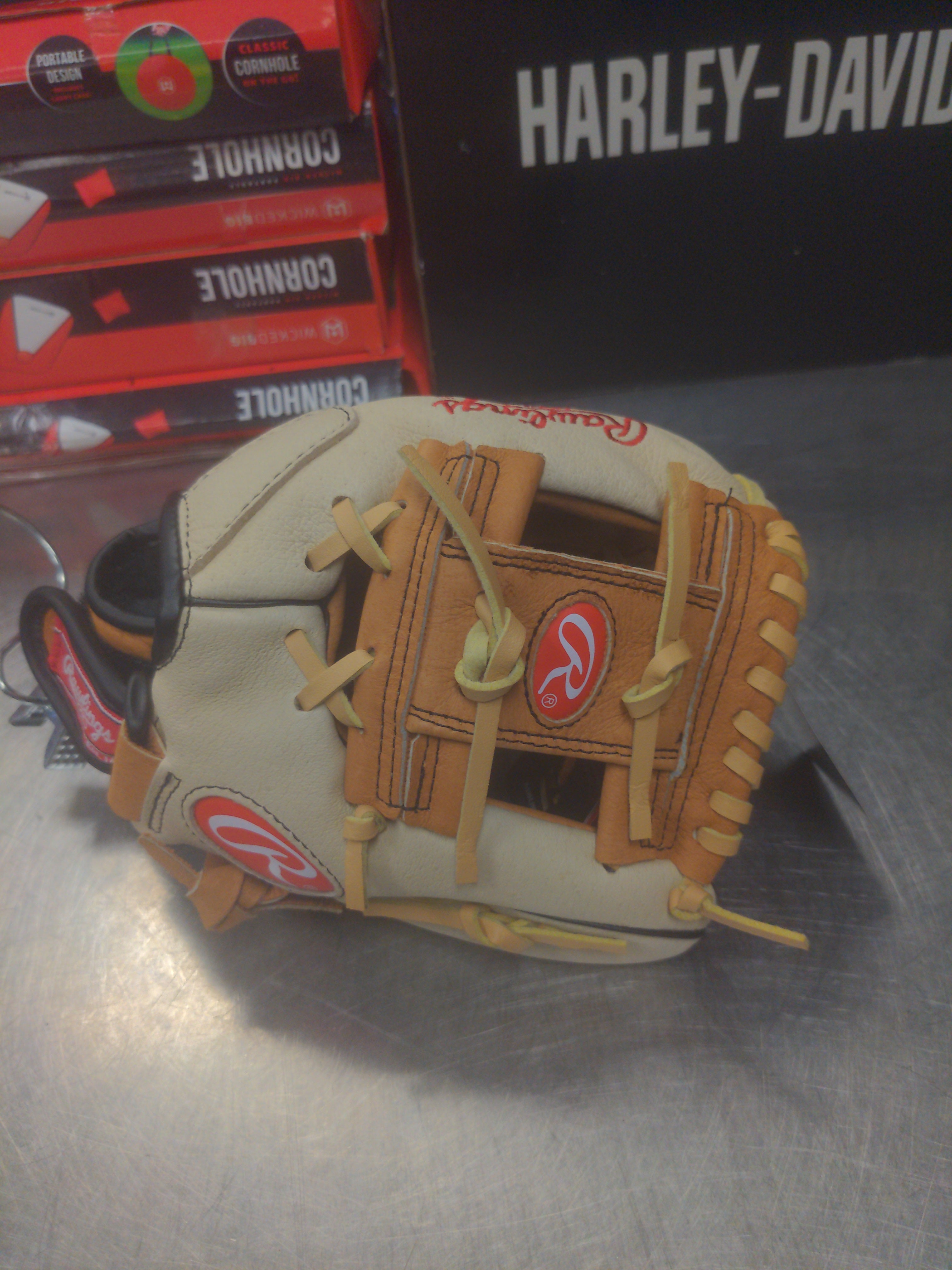 New Right Hand Throw Triple A Indianapolis Indians Baseball Glove 10.5 |  SidelineSwap