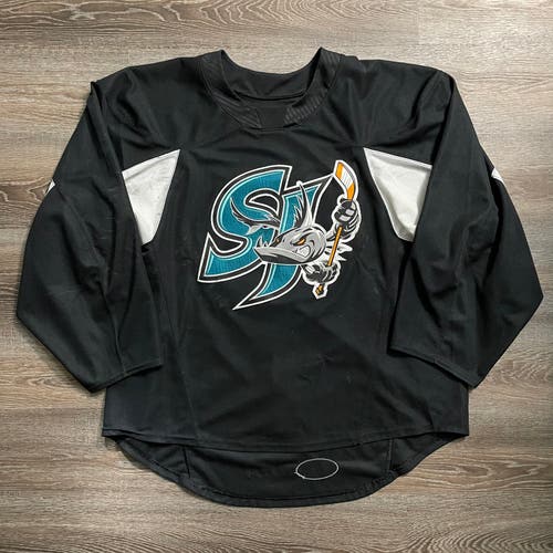 Pro Stock San Jose Barracuda CCM Practice Jersey Goalie Cut