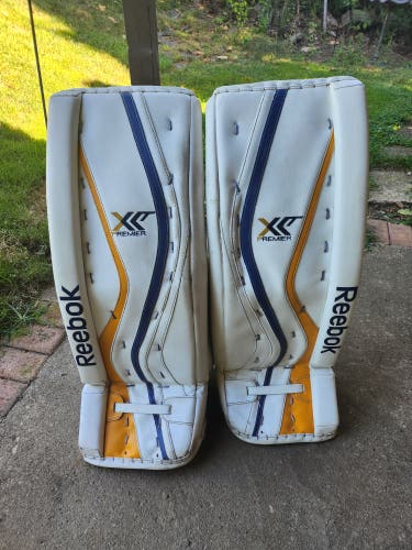 Used 32" Reebok Premier XLT Goalie Leg Pads