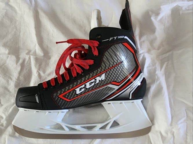 Senior Used CCM JetSpeed FT350 Hockey Skates Regular Width Size 10