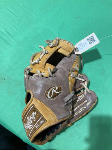 Used Rawlings Heart of the Hide Right Hand Throw Baseball Glove 11.75"