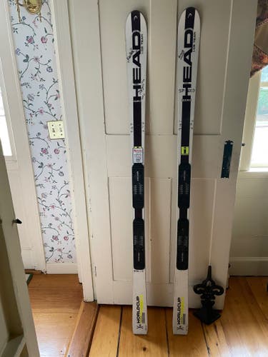 Used Unisex 2017 HEAD 165 cm Racing World Cup Rebels i.GS RD Skis