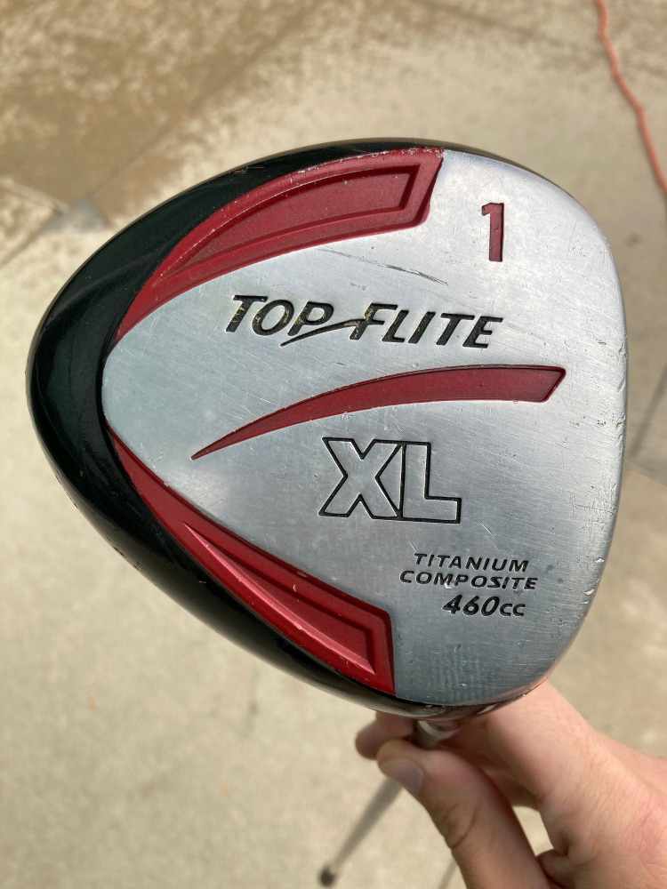 Used Men's Top Flite Right Clubs (10 Clubs) Senior