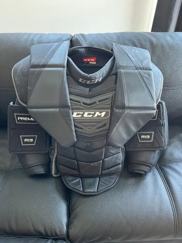 Used Small CCM Premier R1.9 Goalie Chest Protector