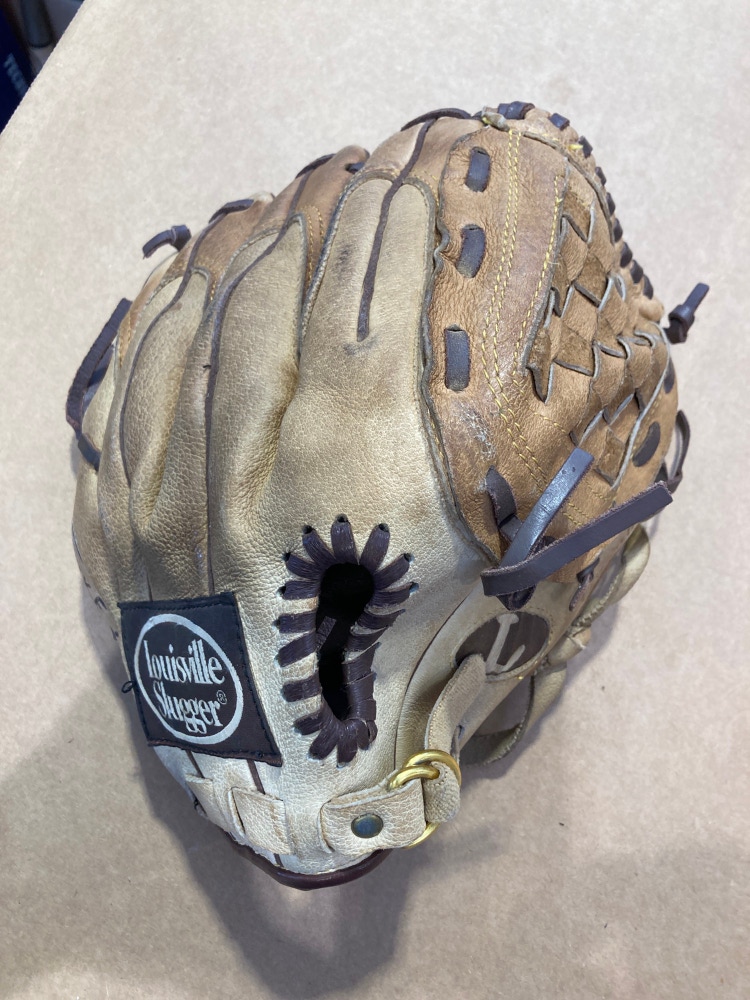 Used Louisville Slugger Slugger Series Right Hand Throw Baseball Glove 11.5"