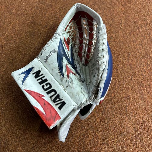 Used Vaughn Regular Junior Goalie Catch Glove