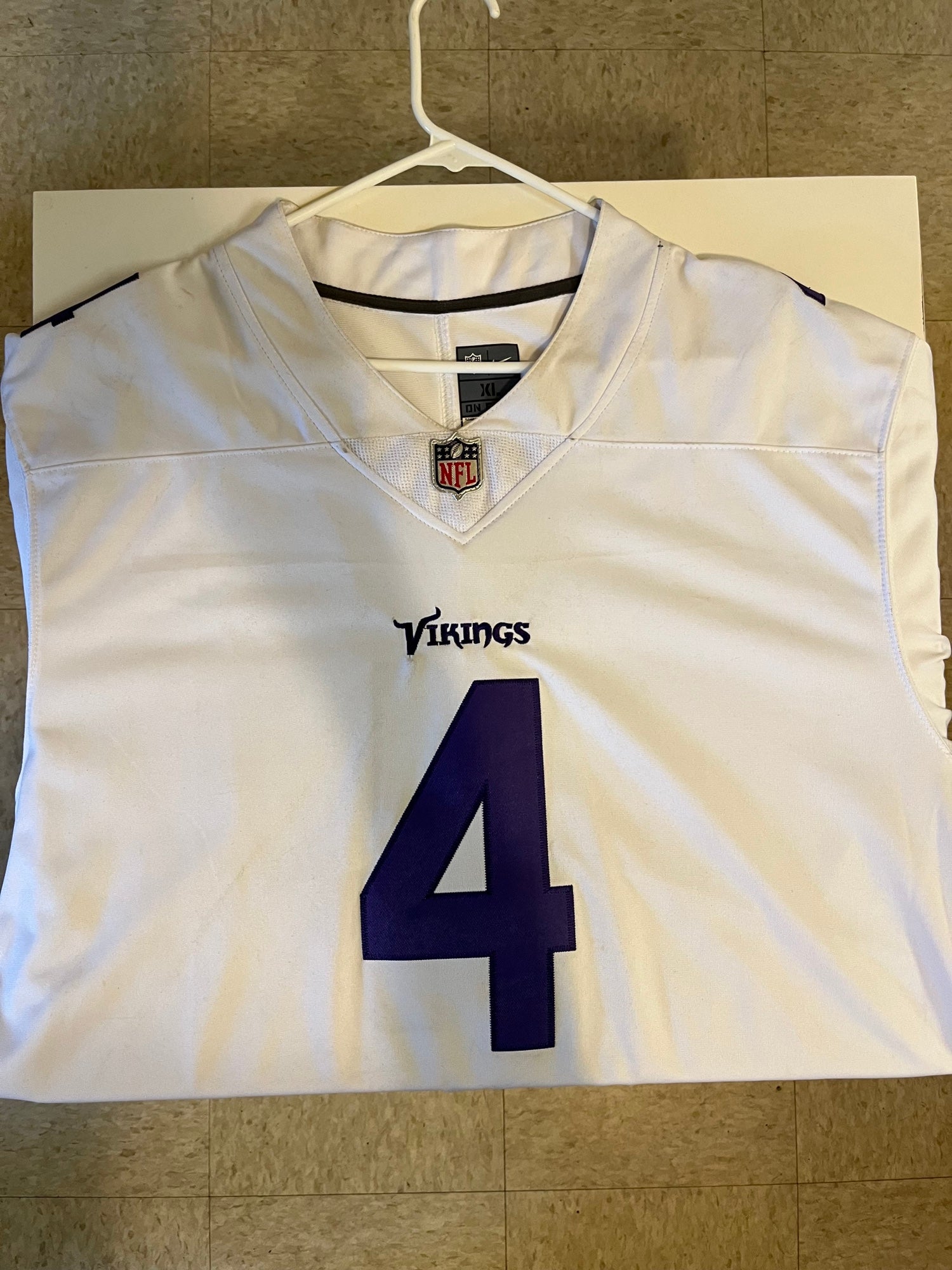 Dalvin Cook Minnesota Vikings Nike Youth Team Game Jersey - White