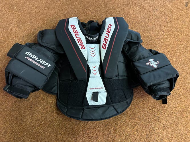 Used Junior Large Bauer Performance Goalie Chest Protector