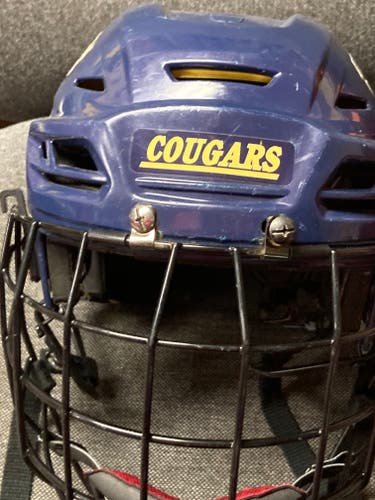 Used Large CCM Tacks 310 Helmet Pro Stock