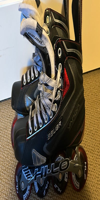 Used Bauer Size 2 Vapor Agility Inline Skates SidelineSwap