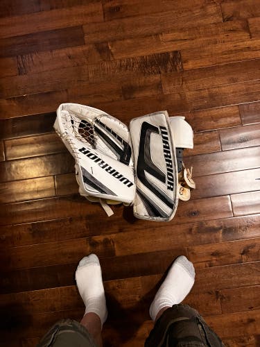 Warrior glove and blocker