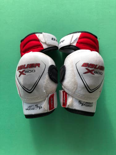 Used Small Bauer Vapor X800 Elbow Pads