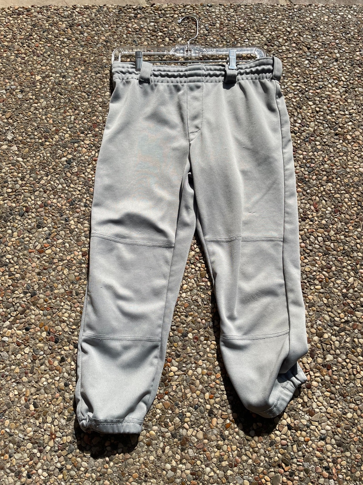 Gray Unisex Large Rawlings Game Pants