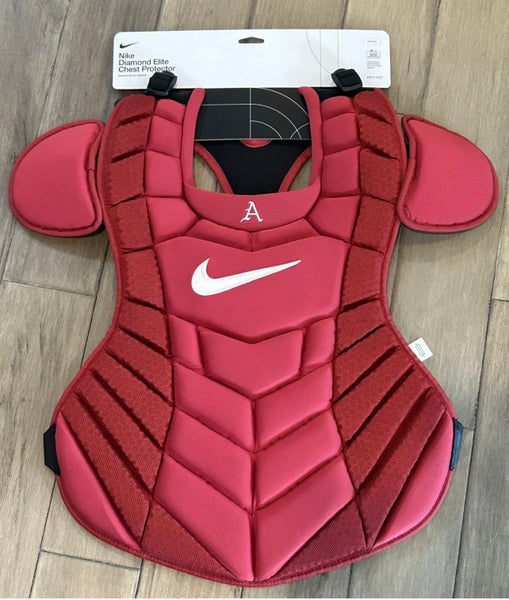 Nike Diamond Elite Baseball Catcher Complete Set Red Alabama Size: 17”  Adult