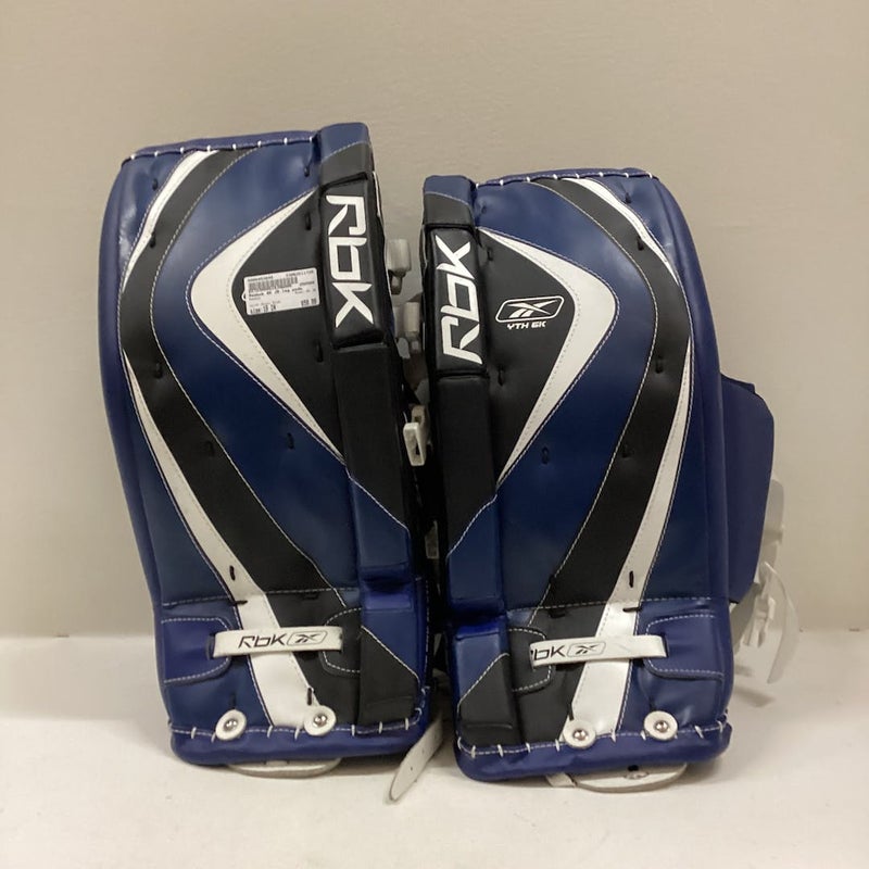 Used Reebok Pro Spec Ice Hockey Goalie Leg Pads SidelineSwap