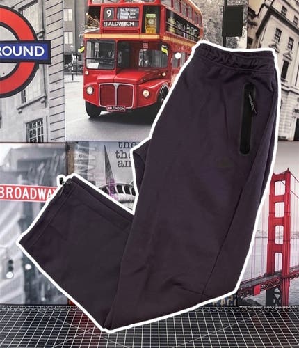 Nike Sportswear Men’s 2XL-Tall Tech Fleece Purple Pants DQ4312-540 New