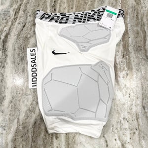 Nike Pro Hyperstrong 5 Padded Compression Shorts White AQ0751-100 Men’s XL NWT