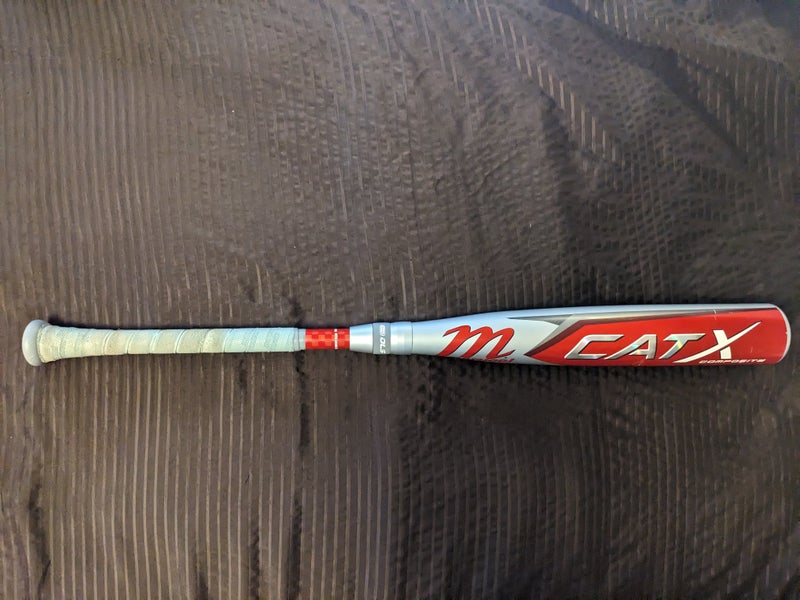 Used USSSA Certified 2023 Marucci Composite CAT X Bat (-5) 27 oz 32"