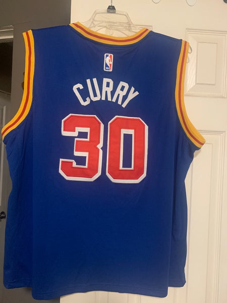 Golden State Warriors Steph Curry Jersey by Mitchell & Ness-NWT XXL