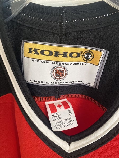 KOHO Chicago Blackhawks NHL Canada Stitched Jersey Vintage Mens Medium M  Hockey