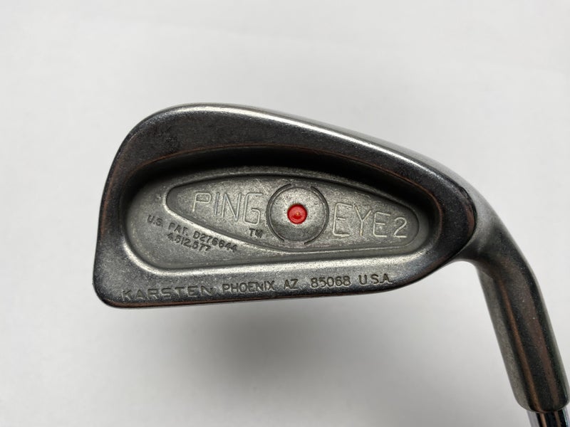 Ping Eye 2 Single 1 Iron Red Dot 1* Flat Karsten ZZ-Lite Stiff Steel Mens RH