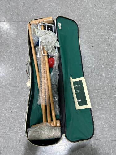 Used Other Other Jaques Croquet Set