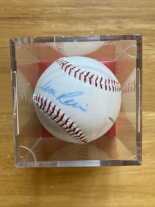 Jim Rice Autographed Boston Red Sox MLB Baseball Signed HOF