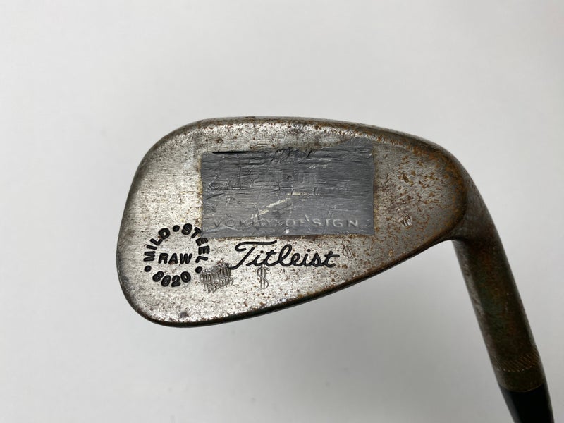 Titleist Vokey Raw 50* 8 Bounce True Temper Dynamic Gold Wedge Steel Mens RH