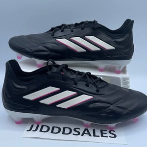 Adidas Copa Pure.1 FG Black Team Shock Pink Soccer Cleats HQ8904 Men’s Sz 7 / Women’s Sz 8