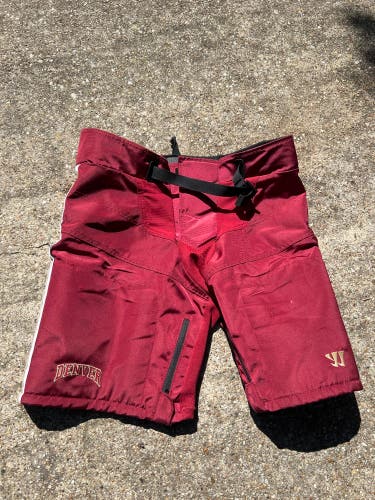 Red Used Small Warrior Pro Stock Dynasty Pant Shell University Of Denver