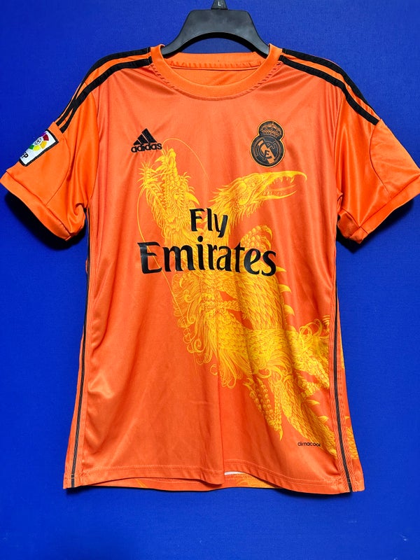 Retro 14-15 Real Madrid Away Pink Jersey - Kitsociety