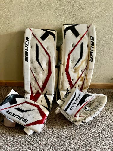 Bauer Supreme goalie set