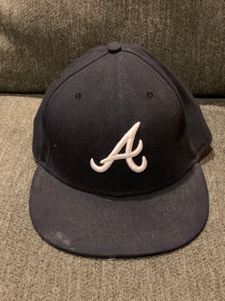 Atlanta Braves 7 1/4 Blue New Era Fitted Hat