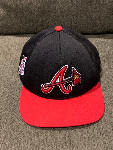 Atlanta Braves Youth Tomahawk Axe 47 Brand Adjustable Hook and Loop Hat Cap