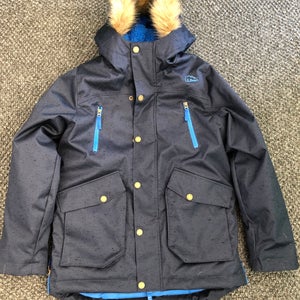 Used Youth LL Bean Winter Jacket (Size: Small)