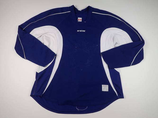 Pro Stock AHL Hockey Practice Jersey 56 Blue