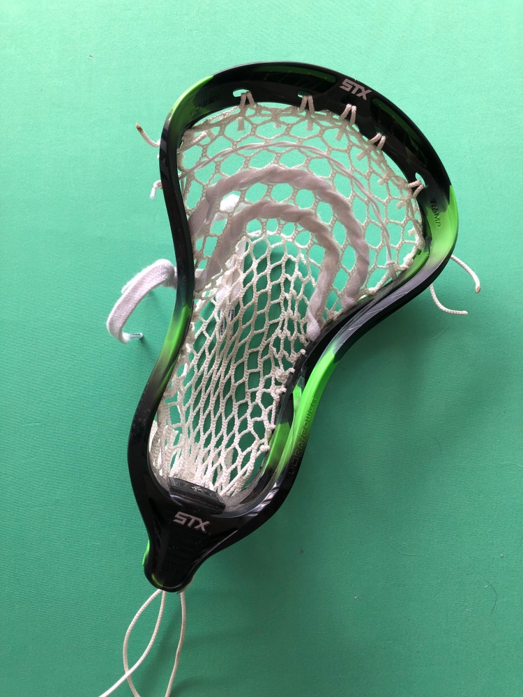 New STX Ultra Power Strung Lacrosse Head