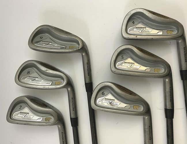 Jack Nicklaus Golden Bear Tranzition Golf Clubs Iron Set 4-9 Men's Graphite Lite