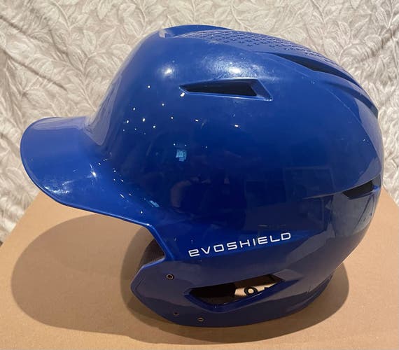 EvoShield XVT Batting Helmet Youth XS (6 5/8 - 6 3/4) Glossy ROYAL [used 1 season]