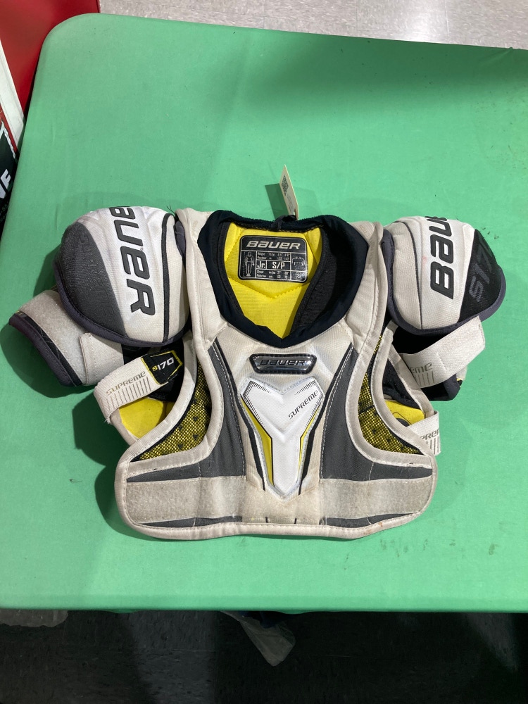 Junior Used Small Bauer Supreme S170 Shoulder Pads