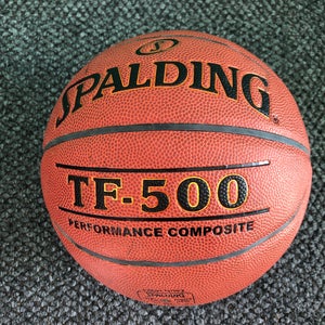 Used Spalding TF-500 Performance Composite Basketball