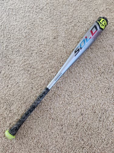 Used 2020 Louisville Slugger Alloy Solo 619 Bat (-11) 19 oz 30"