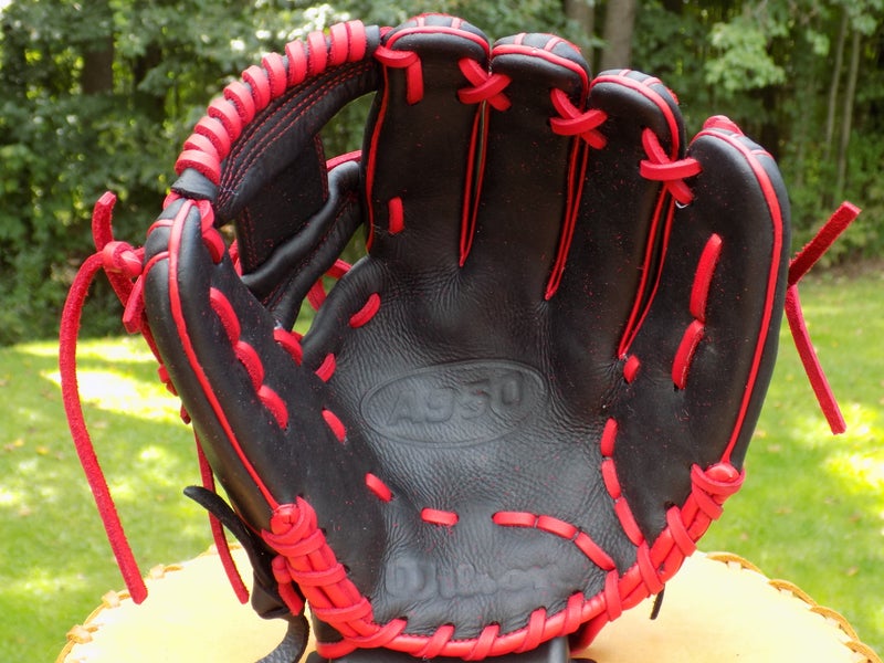 Used Wilson Infield Right Hand Throw A950 Baseball Glove 11.5"