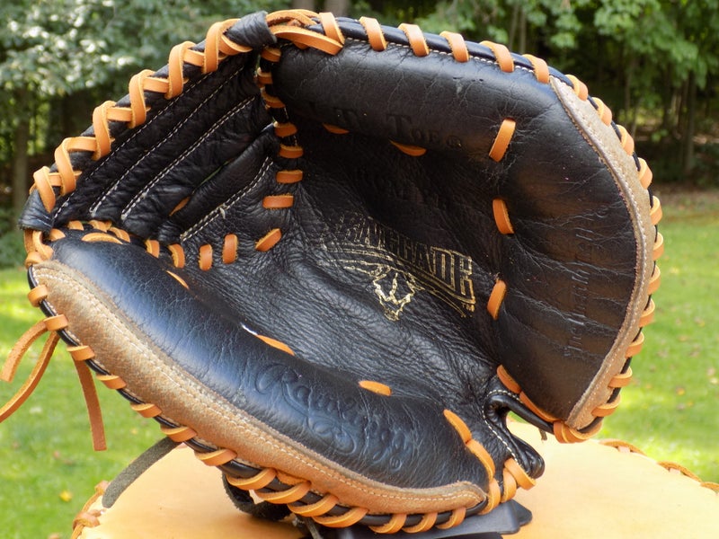 Used Rawlings Catcher's Right Hand Throw Renegade Baseball Glove 31.5"