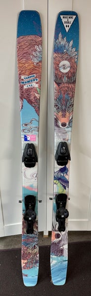 2019 Moment Carson youth ski, 146 cm, with Armada Bindings