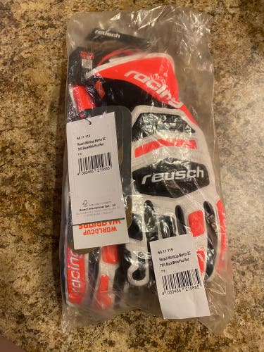 Orange New Medium Reusch Gloves
