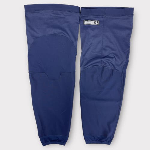 Pro Stock New Reebok XL Navy BluePractice Hockey Socks
