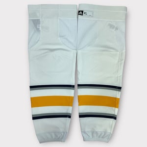Pro Stock New adidas Large, XL, XL+ Away Buffalo Sabres Hockey Socks