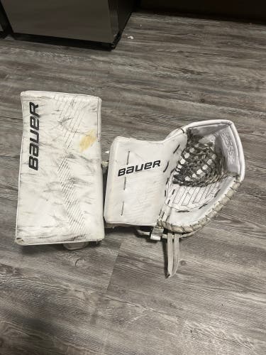 Bauer Ultrasonic Pro Stock Glove and Blocker